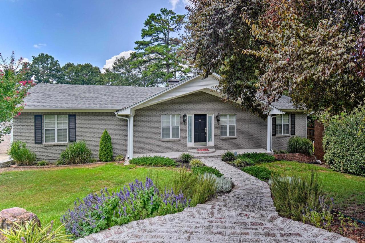 Hot Springs Home On Lake With Private Boat Dock! Exterior foto