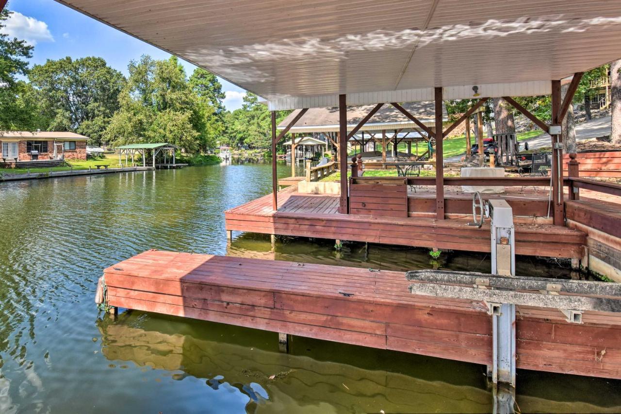 Hot Springs Home On Lake With Private Boat Dock! Exterior foto