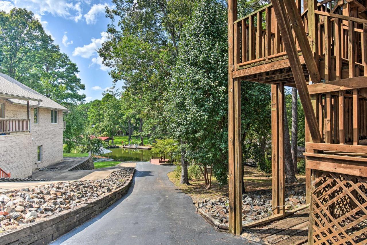 Hot Springs Home On Lake With Private Boat Dock! Exterior foto